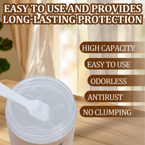 IZEJAZT Anti-Jamming Wood Drawer Wax & Paste Wax - Premium Wood Lubricant for Sticky Drawer Slides - Furniture Wax