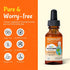 Immune 100mg 60 2oz Kiddivit Baby Lactoferrin Liquid Drops Gentle Support Supplement Formula with Prebiotic Inulin