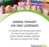 NaturesPlus Animal Parade KidZinc, 90 Lozenges, Tangerine Flavor, Vegan, Gluten Free