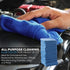 SIMPLI-MAGIC Premium Shop Towels, 14”x12”, Commercial Grade Blue, 100 Pack