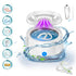 Ultrasonic UV Cleaner Retainer Cleaning Machine, 200ML for Brite Retainer, Shaver Head, Night Mouth Guard, Aligner