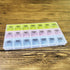 INVODA Pill Case, 7 Day Weekly Pill Box with Medication Reminder, 21 Detachable Compartments