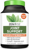 Zenwise Health Glucosamine Chondroitin MSM - Joint Support Supplement with Turmeric for Joint Health, 180 Capsules