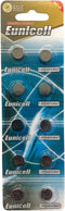 10 Alkaline Button Cell Batteries - AG7 LR57 LR57SW LR926 LR926SW SR926W L926E LR927 LR927SW 395 399 - High Performance, Long-Lasting Power for Watches, Calculators, Remotes and More