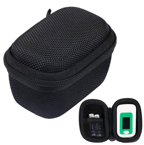 Hard Storage Case Bag for Fingertip Pulse Oximeter | Fits Innovo Deluxe/Santamedical/Concord Sapphire Monitor