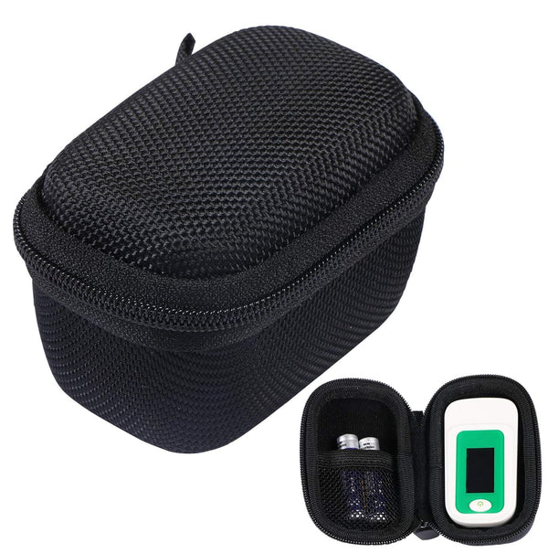 Hard Storage Case Bag for Fingertip Pulse Oximeter | Fits Innovo Deluxe/Santamedical/Concord Sapphire Monitor