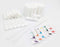 zison Nasal Inhaler Tubes Kit - 24 Empty Tubes with Wicks, 12 Extra Wicks, 36 Writable Stickers, 2 Mini Droppers, 1