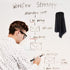KleenSlate (12) Black Magnetic Microfiber Cleaning Cloth for Whiteboards for Computer Screens, Glasses. Perfect Cloth for Classroom, School, Office, Home and Kitchen by KleenSlate