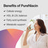 PureFormulas Pure Niacin - 500 mg Vitamin B3, 100 Tablets - Immediate Release Niacin Supplement - Non-GMO