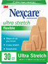Nexcare Comfort Flexible Fabric Adhesive Bandages, Assorted Sizes, 150 Count (Pack of 5)