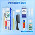 Pack 30,Yellow Set Personal Hygiene Kit Bulk of Basic Travel Toiletry Disposable Toothbrushes with Toothpaste Mouthwash