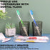 Disposable Toothbrushes with Toothpaste and Floss, 30pcs Individually Wrapped Travel Toothbrushes, Bulk for Homeless,