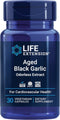 Life Extension Aged Black Garlic Supplement, Heart Health Support, Gluten Free, Vegetarian, Non-GMO, 30 Capsules