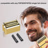 Replacement Foil and Cutter, Double Foil Shaver Head Compatible with BaBylissPRO Barberology FXFS2 Shaver