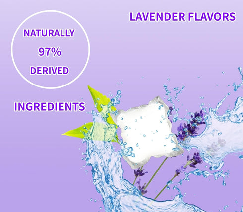 TETEPV 20 Count (1Pack) (lavender-20) Hard Floor Cleaner,Lavenger Scent Made From Natural Ingredients,Safe for All Hard