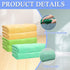 6 Pcs Extra Large Microfiber Cleaning Cloth, 20" x 30", Washable Reusable Large Floor Cloth Rags