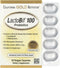 LactoBif Probiotics, 100 Billion CFU, 8 Active Probiotic Strains, Soy-Free, Vegetarian, Individually Sealed, 30 Veggie