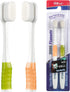 Soft Toothbrush for Sensitive Gums, Ultra Fine Brush for Adults, Pregnant, Elderly, Green Color, Pack of 2
