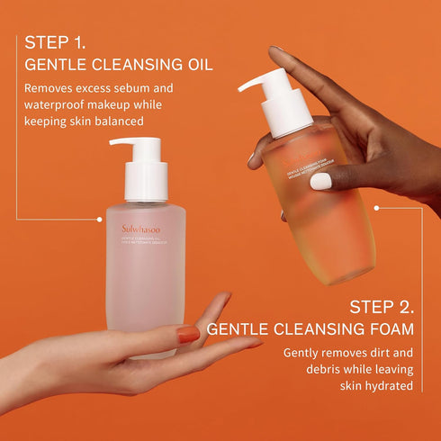 Sulwhasoo Gentle Cleansing Oil - Hydrating Korean Cleanser for All Skin Types
