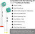 GENKENT 8 Pack Replacement Toothbrush Heads Compatible with Oral B Braun Pro 1000/500/1500/3000/5000/6000 Cross Action Head