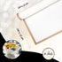 20 Sheet Gold Edge Flower Wrapping Paper, White Florist Bouquet DIY Craft Fresh Flower Bouquet Wrap Waterproof Floral Wrapping Gift Box Packaging Material Florist Supplies, 22.8*22.8 Inches