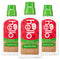 Hello Natural Watermelon Flavor Kids Mouthwash, Fluoride Free, Alcohol Free, Vegan, 16 Fl Oz (Pack of 3)