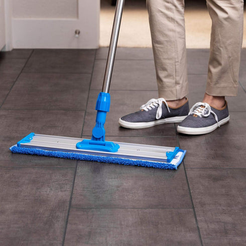 Microfiber Wholesale 20" Premium Microfiber Wet Mop Pad (2 Pack) | Refills for Professional Microfiber Mop