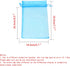 50Pcs 6x8 inches Sheer Organza Bags - Jewelry Drawstring Pouches for Wedding Party Christmas Favor Gifts