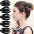 RC ROCHE ORNAMENT 6 Pcs Women's Premium Plastic Curve Claw Jaw Clips - Anti Slip Hair Barrettes