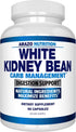 Arazo Nutrition White Kidney Bean Extract, 100% Pure Carb Blocker for Weight Support