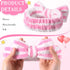 WILLBOND 24 Pack Spa Headband Bow Hair Band - Adjustable Facial Makeup Headband for Women, Soft Flannel Towel Wraps