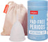 Sirona Reusable Menstrual Cup - Small Size | Ultra-Soft, Odor-Free, Rash-Free Medical-Grade