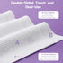Disposable Face Towel 200 Count, Soft Cotton Face Clean Towels, Dry Wipes Facial Cloths Towelettes for Washing and Drying, Lint Free Facial Tissue for Skincare, Makeup Remover and Cleansing