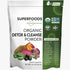 MRM NUTRITION Organic Detox and Cleanse Powder, Peach Mango Flavor, 15 Servings, Superfoods