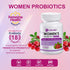 Women's Probiotic with Cranberry Extract, Organic Prebiotics & Vitamin C, 90 Billion CFUs, 90 Tablets
