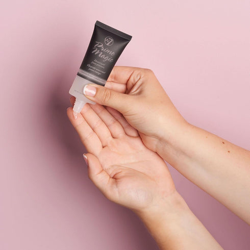 W7 Prime Magic Face Primer - Clear Makeup Base Priming Formula for Flawless Skin, Vegan Makeup