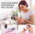 Portable Electric Nail Drill File Machine with Acrylic Nail Kit Set - Professional 20000rpm Manicure Pedicure