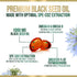 Black Seed Oil Softgels 1000mg, Premium Nigella Sativa Blackseed for Skin & Immune Support, Non-GMO, 180 Softgels