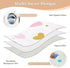 miaozhen 52" 34" Heart Dot Valentine's Day Extra Large Resuable Changing Pad Covers Soft Absorbent Pets Potty Training