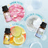Clean Essential Oils Set: Fragrance Oil Set for Diffusers and Candle Making - 6x10ml