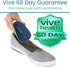 Gel Heel Cups for Heel Pain Relief (Pair), Shock Absorbing Inserts for Flat Feet & Plantar Fasciitis, Medium