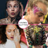 Holographic Chunky Glitter Sequins - 12 Colors Mixed Cosmetic Glitter for Face Body Eye Hair Nail Art Makeup