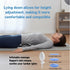MIEKARA Back Stretcher for Lower Back Pain Relief, Adjustable Lumbar Traction Device, Spinal Decompression Board