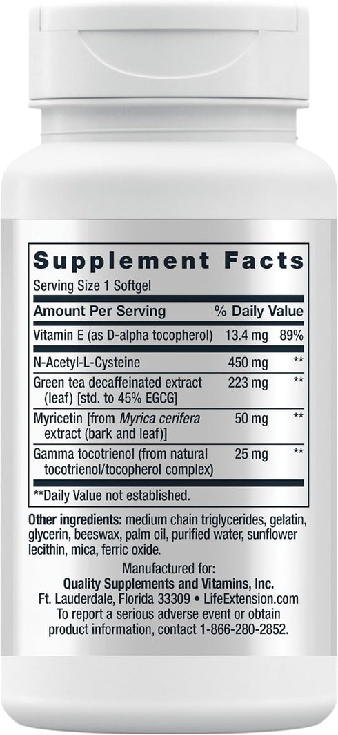 Life Extension GEROPROTECT Ageless Cell – Anti-aging Cellular Rejuvenation & Energy, Promotes Youthful Cellular Metabolism, Support Organ Health - Gluten-Free, Non-GMO - 30 Softgels