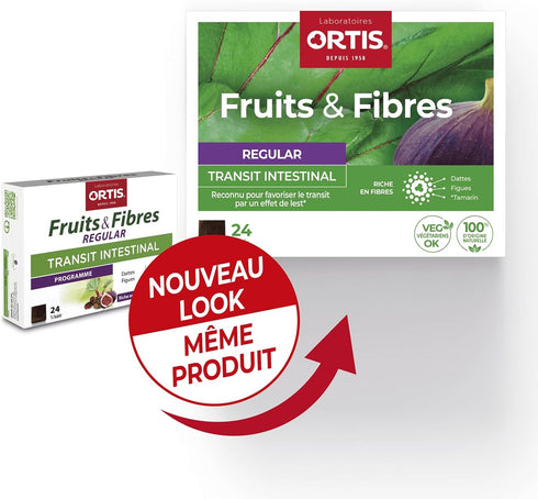 Ortis 24 Fruits & Fibres Regular Cubes