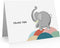 Little Notes by Comptime Elephant Thank You Cards (24 Cards and Envelopes) Elephant Cards