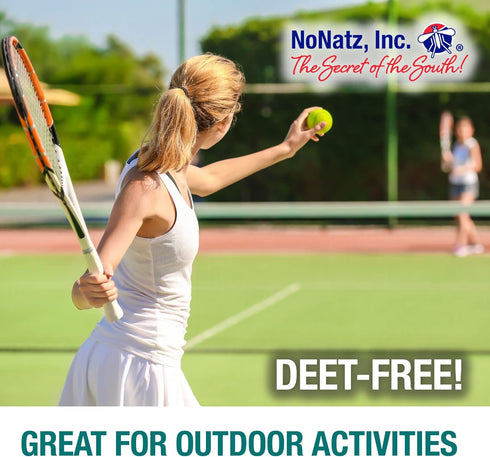 No Natz No Mosquitoz Botanical Bug Repellent, 2 Ounce Spray Bottle, DEET-Free, Non-Greasy Formula