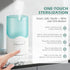 Set, 2 GLOWELLE Menstrual Disc and Sterilizer Mini Period Disc/Cup Steamer Cleaner with Soft Reusable Menstrual