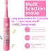 OJV 8620 Musical Electric Toothbrush for Kids, 3 Modes, 2 Min Timer, Rechargeable Sonic Music Toothbrush