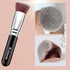 LAMORA Liquid Makeup Foundation Brush - Kabuki Face Brush for Cream, Powder, Blush, Concealer - Flat Top Blending Brush